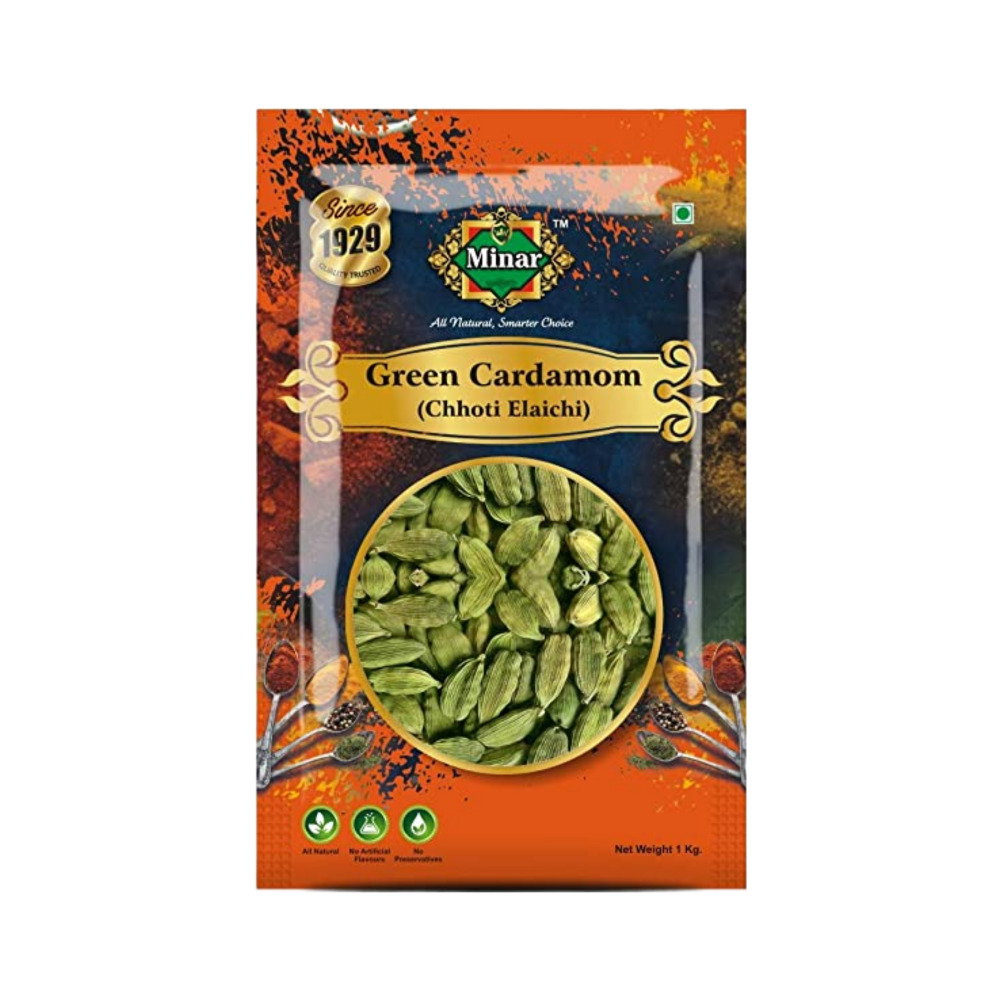 1kg MINAR Natural Green Cardamom