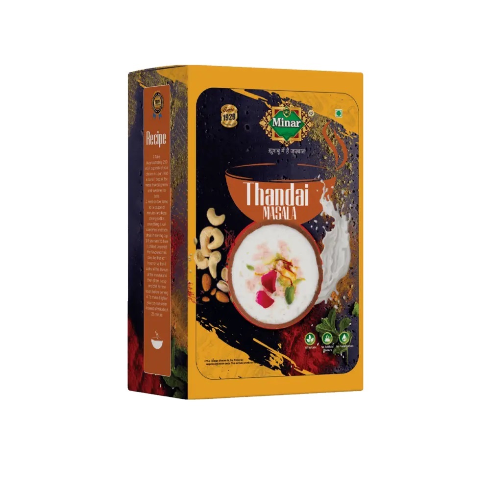 100g MINAR Natural Thandai Masala Powder