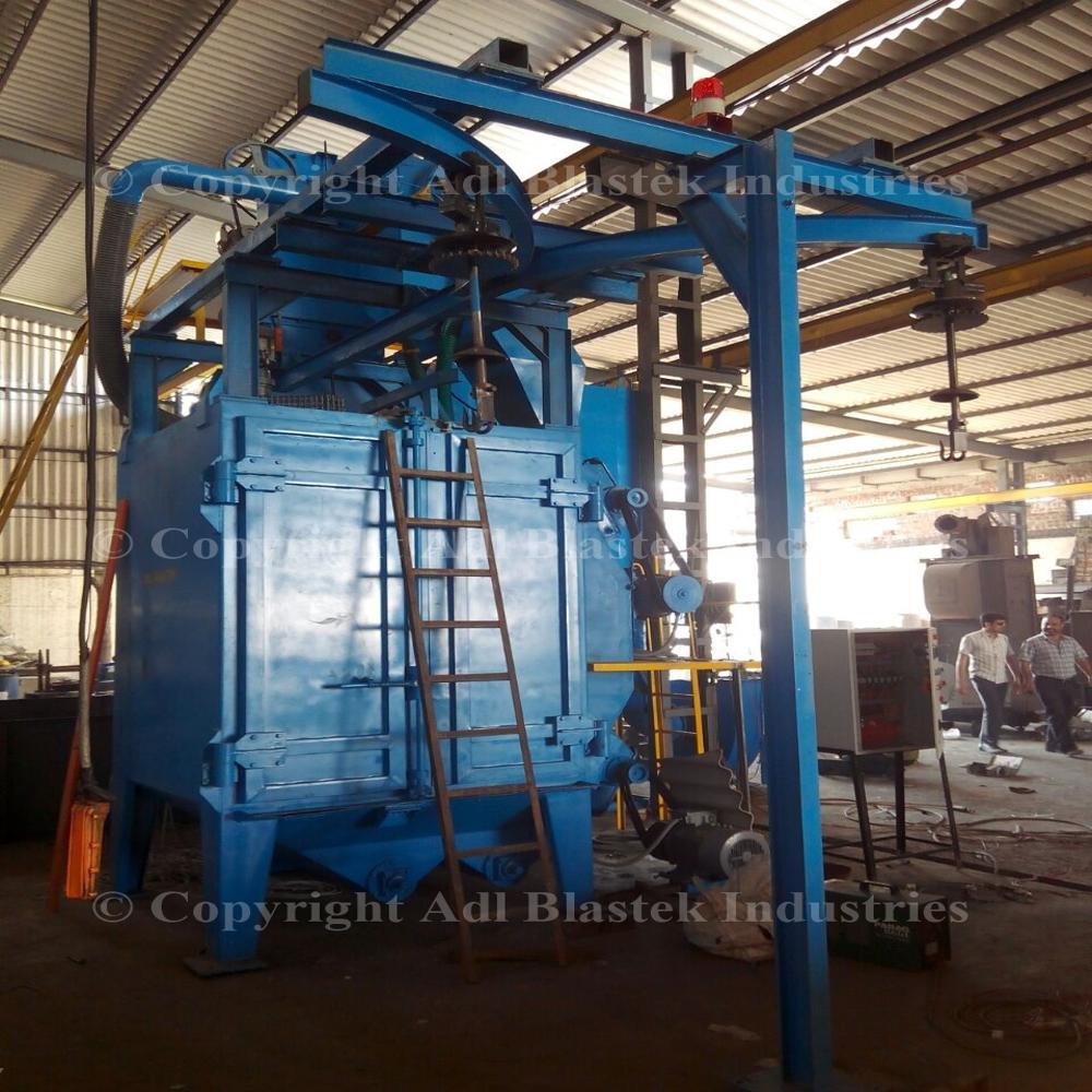 close over loop shot blasting machine
