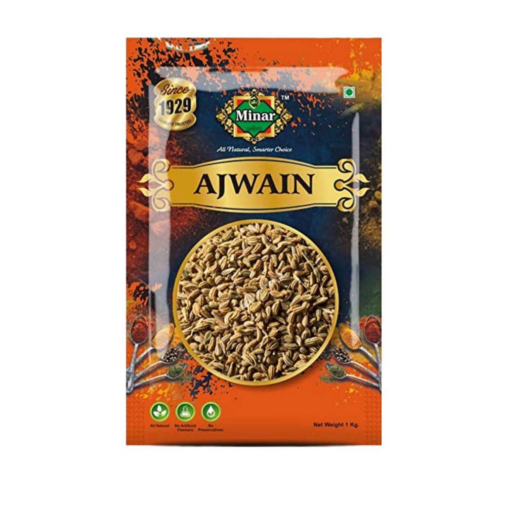 1kg MINAR Natural Carom Seeds
