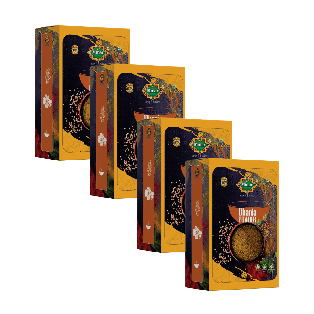 100g MINAR Natural Coriander Powder Pack of 4