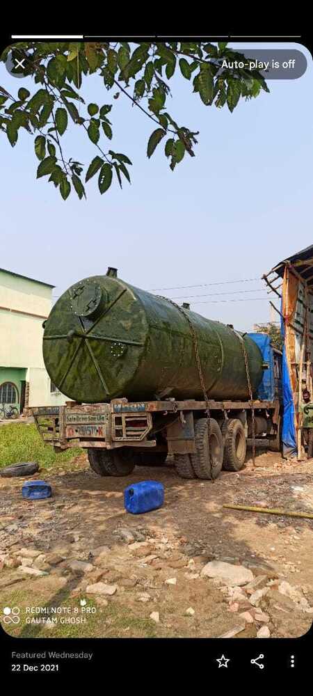 FRP Chemical Storage Tank