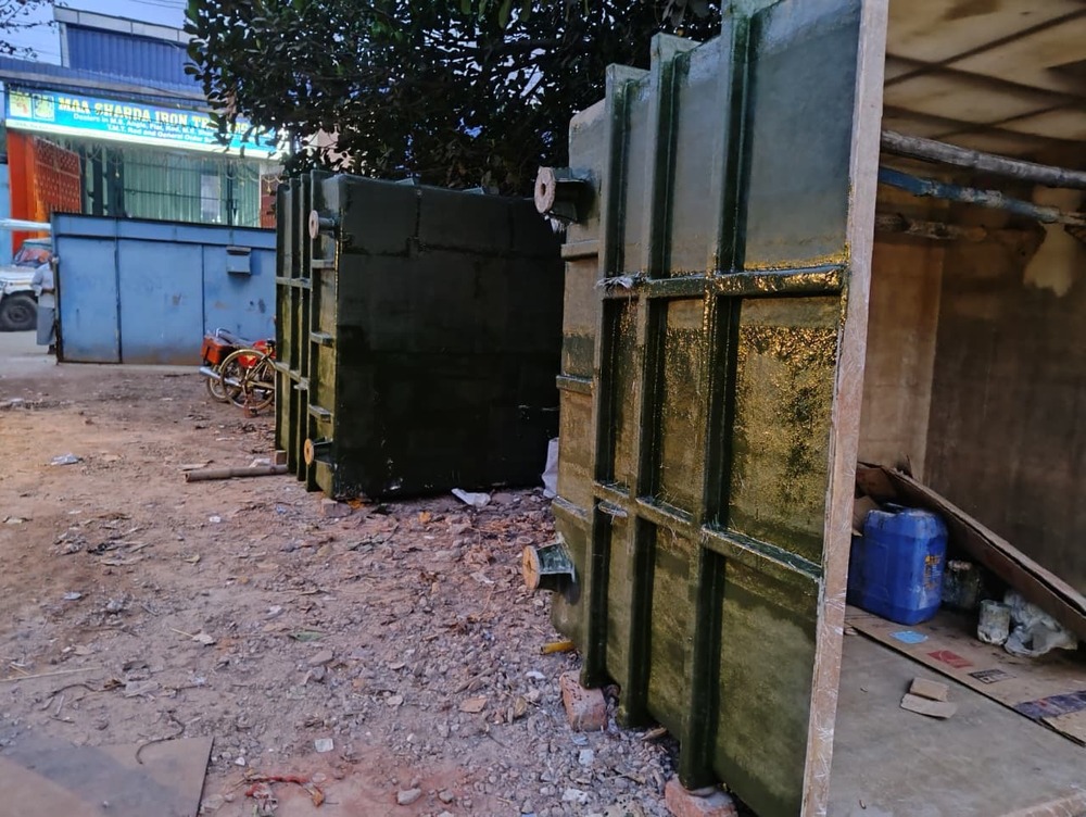 FRP Bulk Chemical Storage Tank