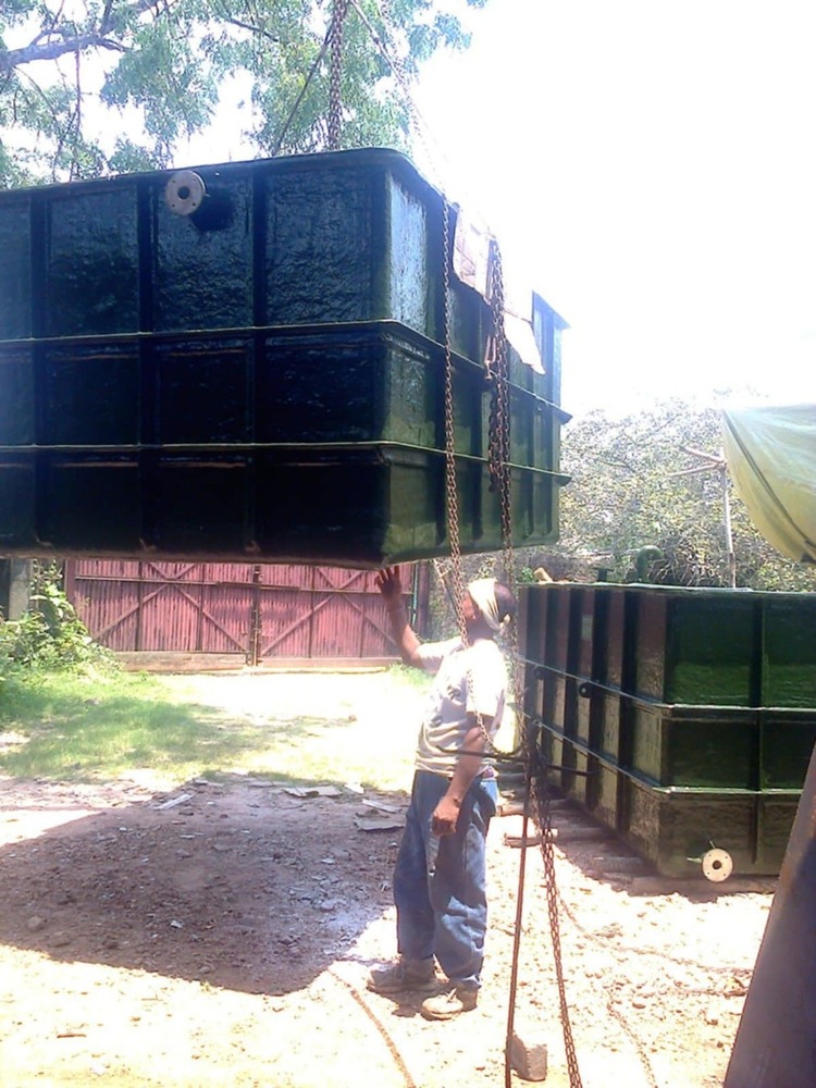 FRP Bulk Chemical Storage Tank