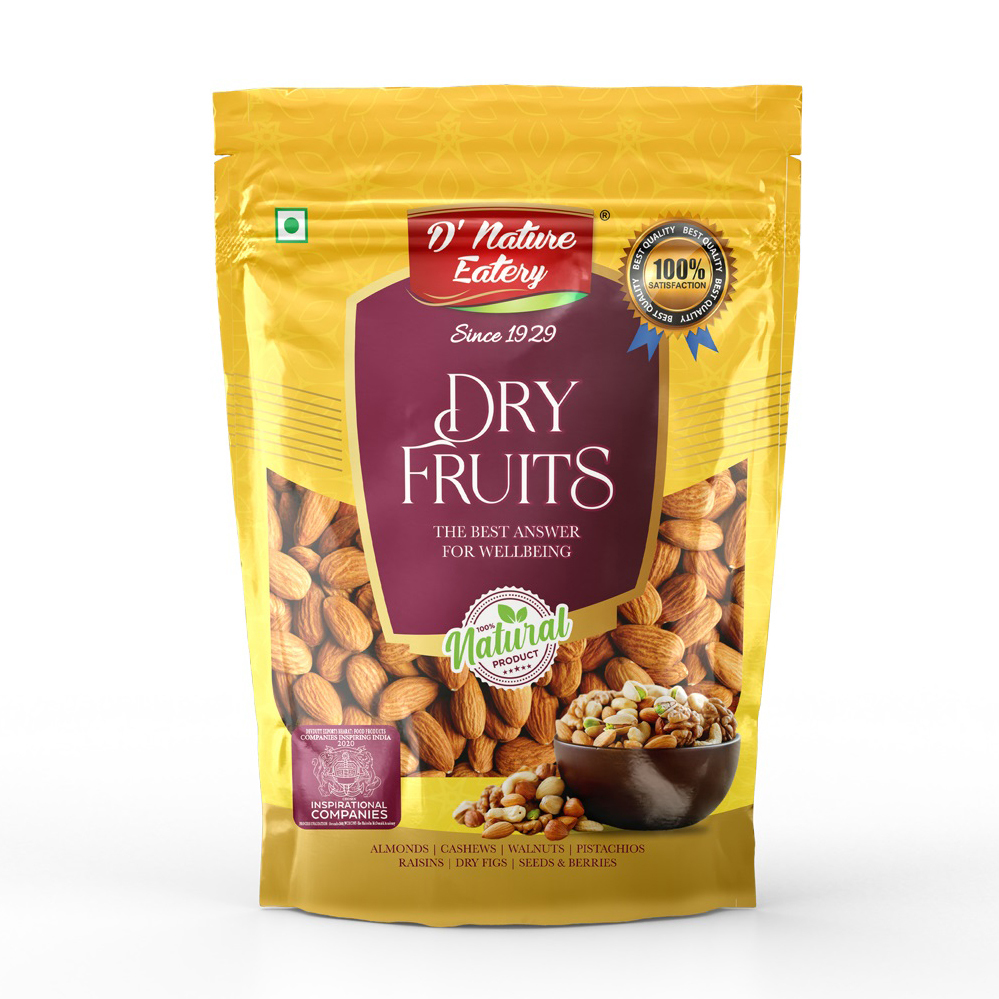 500 gms DNature Eatery Almonds