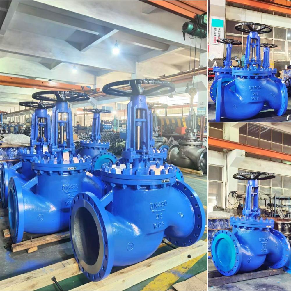 Globe Valve, Carbon Steel Wcb, Stainless Steel CF3CF8 Manual Pneumatic Electric, ANSI DIN API High Temperature and High Pressure RF Flange FF Bw Butt Welding Sw