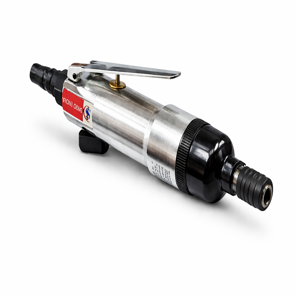 Pneumatic Air Screwdriver, 1/4-Inch Drive, Compressed Air Tool - Color: Silver