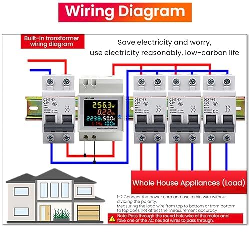 True Sense Energy Meter LCD Display D52-2066