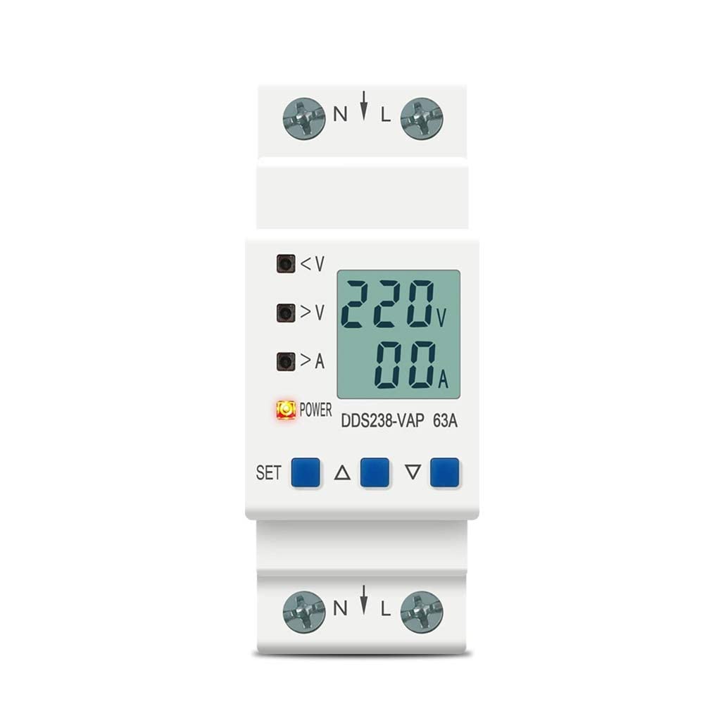 Real Instruments Voltage Protection Energy Meter, DDS238-VAP
