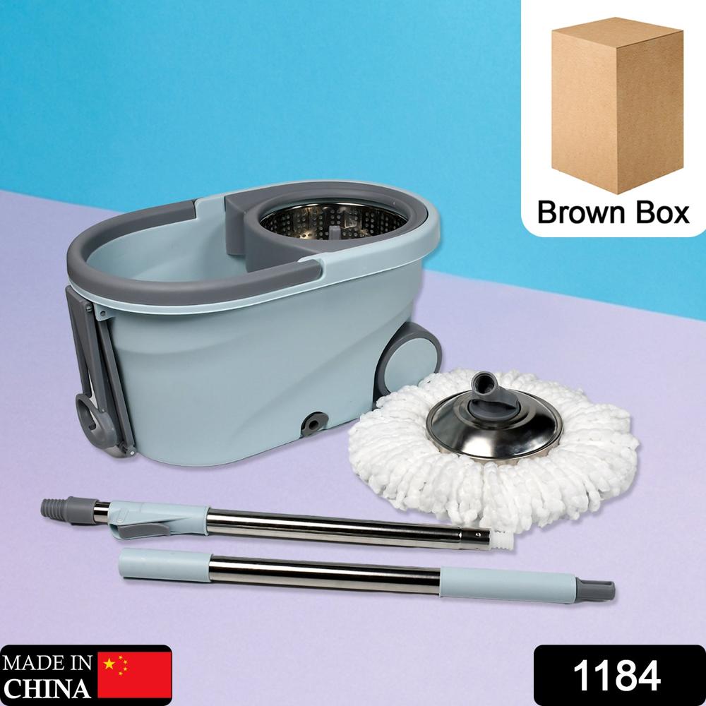 Quick Spin Cleaning Mop with Bucket