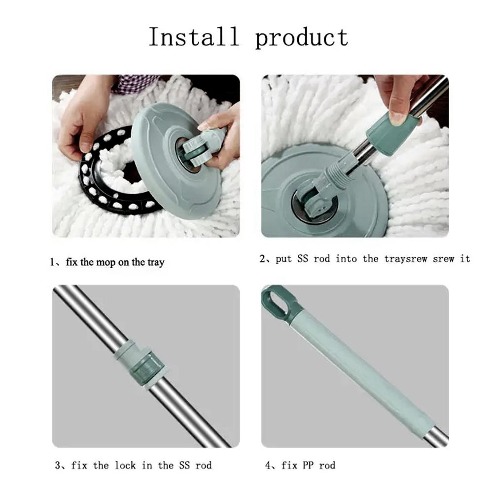 Quick Spin Cleaning Mop With Bucket - Product Type: Industrial & Scientific
