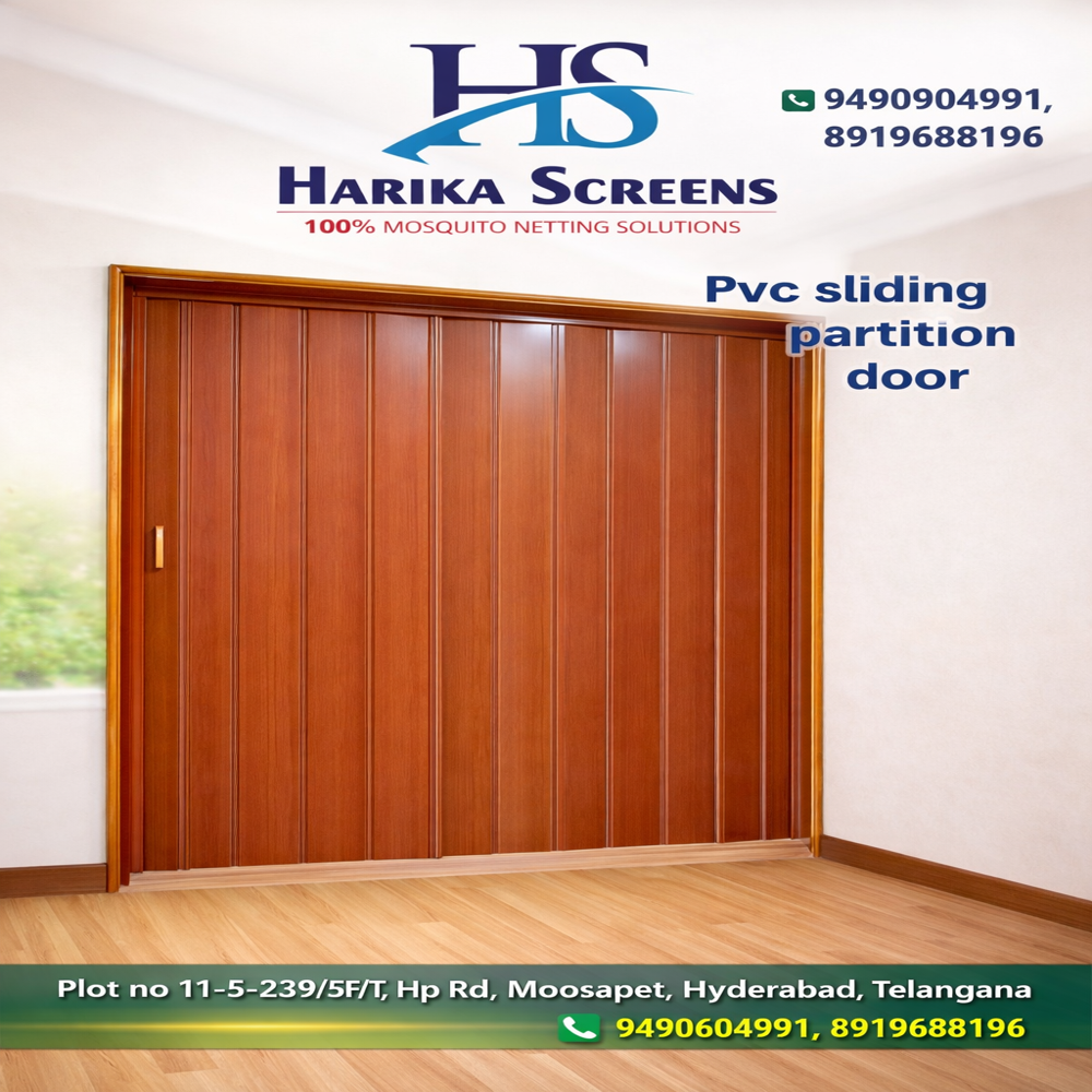 PVC Sliding Partition Doors