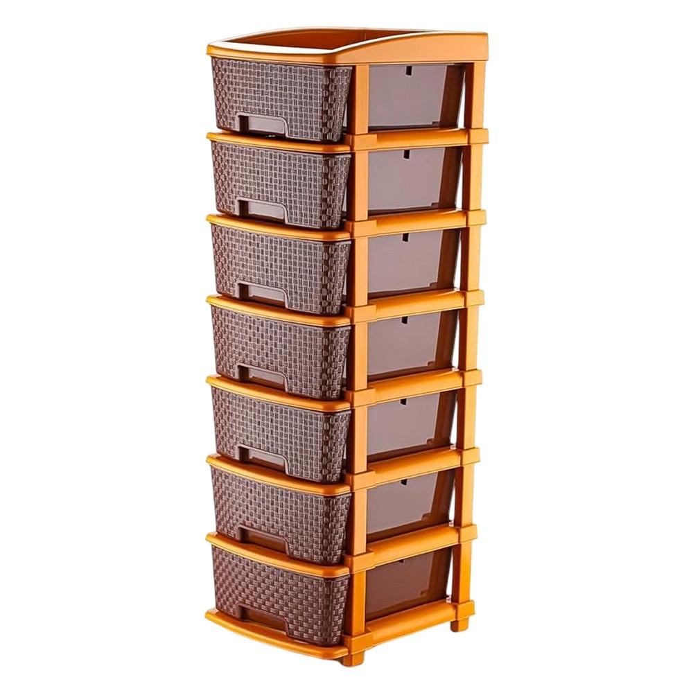 7-Layer Multipurpose Plastic Storage Drawer Organizer - Product Type: Home & Kitchen