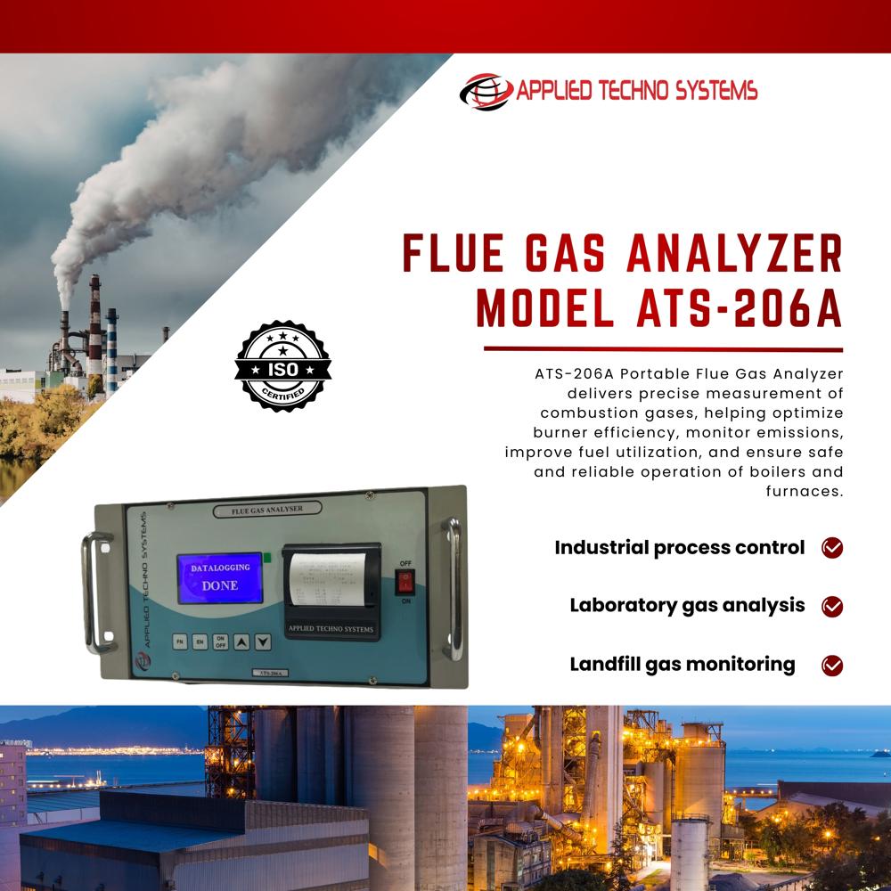 Portable steak gas analyser