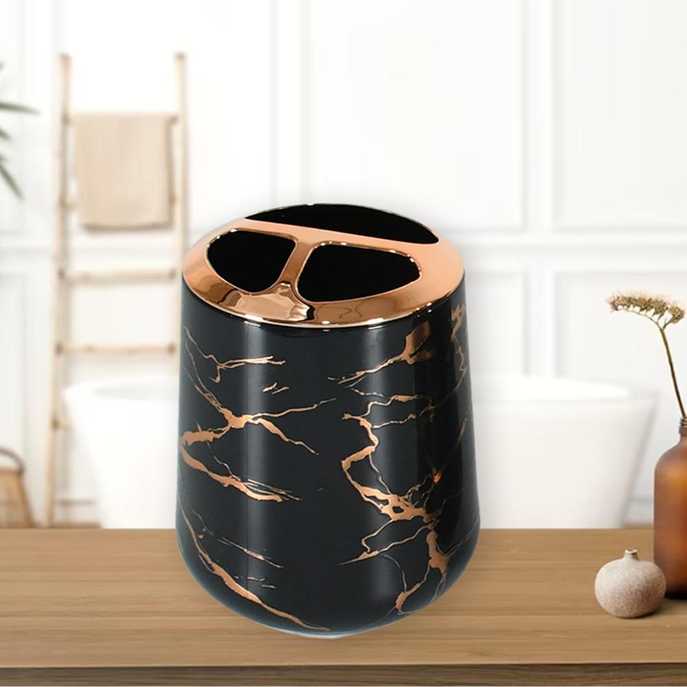 Bathroom Accessory Set Bathroom Decor Premium Quality (5 Pcs) - Weight: 982 Grams (G)