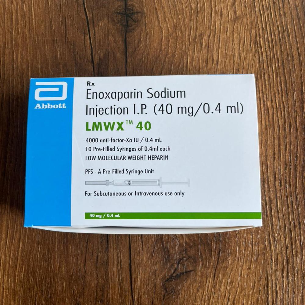 Lmwx 40mg Injetion - Enzyme Types: Emulsifiers
