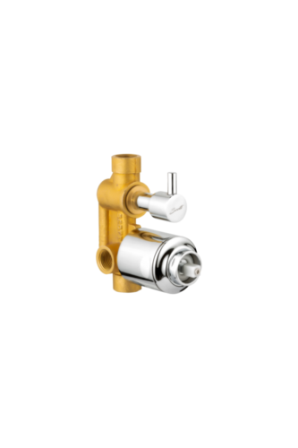 Silver Single Lever Concealed Divertor High Flow