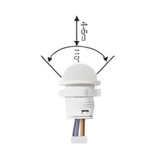 Infrared Motion Sensor - Recessed (Cti-Hw06A) - Capacity: 10A