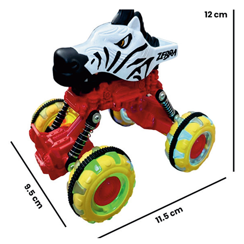 Die-Cast Animal Lightning Wheel Car