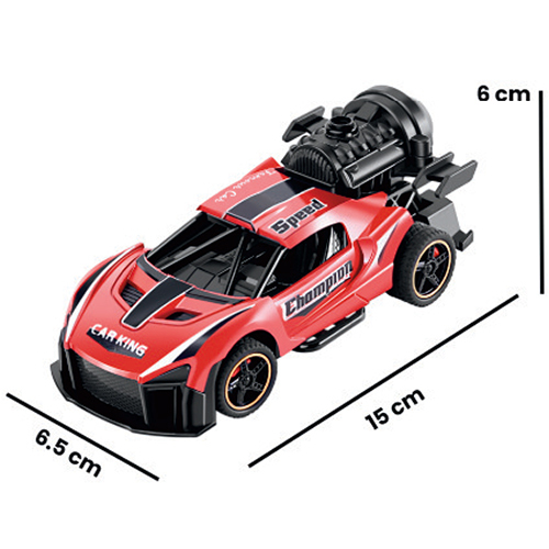 Die Cast Pull Back Smoke Car