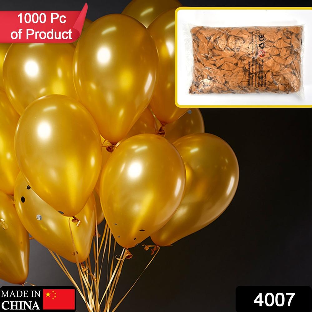 Decoration Party Balloon For Birthday, Festival, Celebration - 1000 Pcs (Multicolor) - Color: Mix