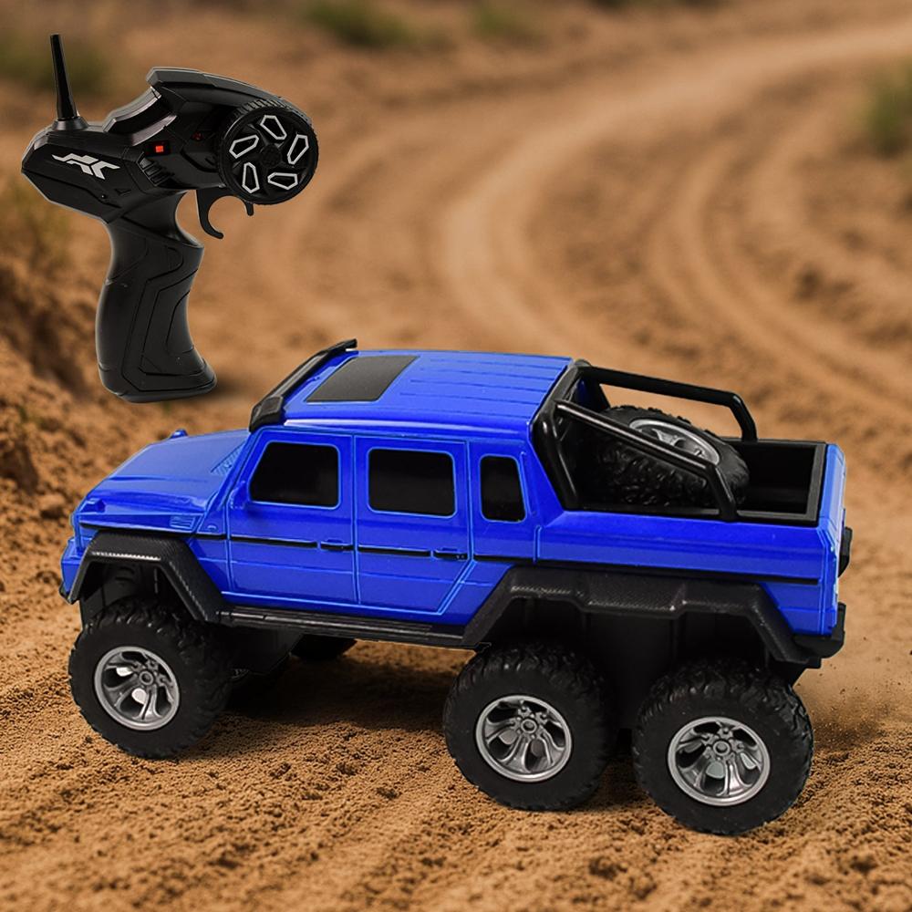 Electroplay 6-Wheel Drive Remote Control Off-Road Car For Kids (1 Set) - Color: Mix