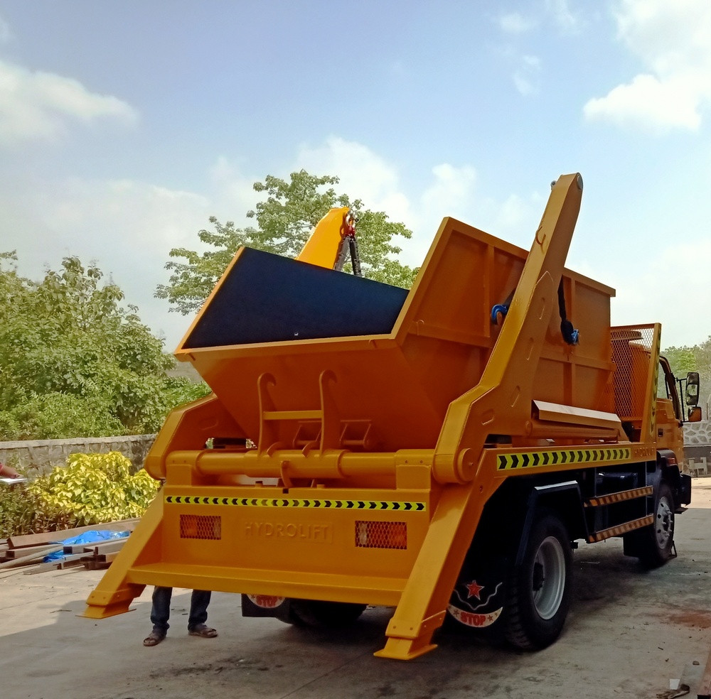 Skip Dumper Loader Truck