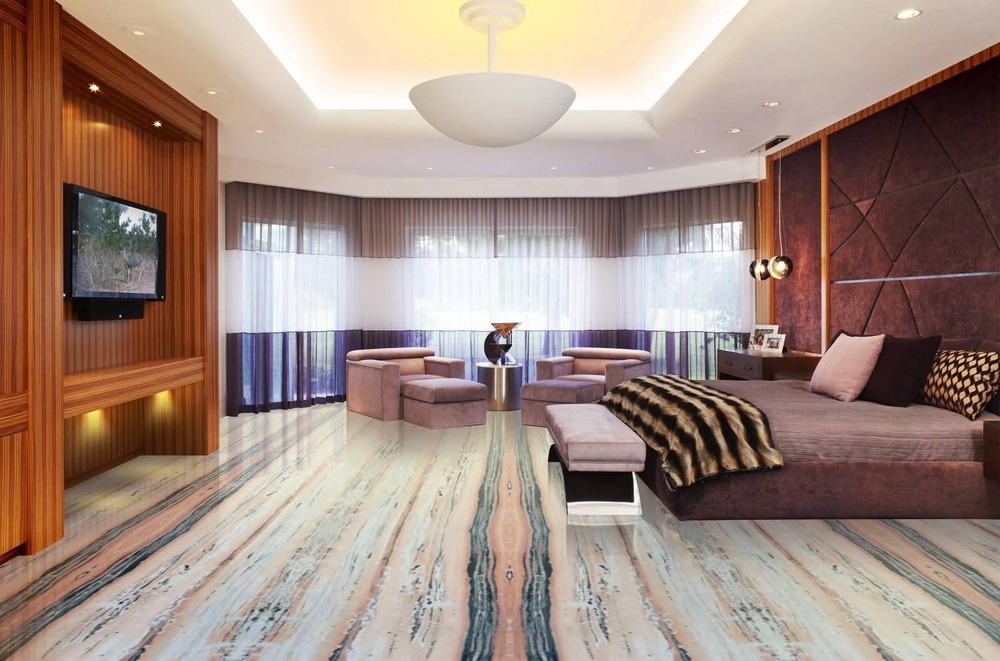 Pink Marble Flooring