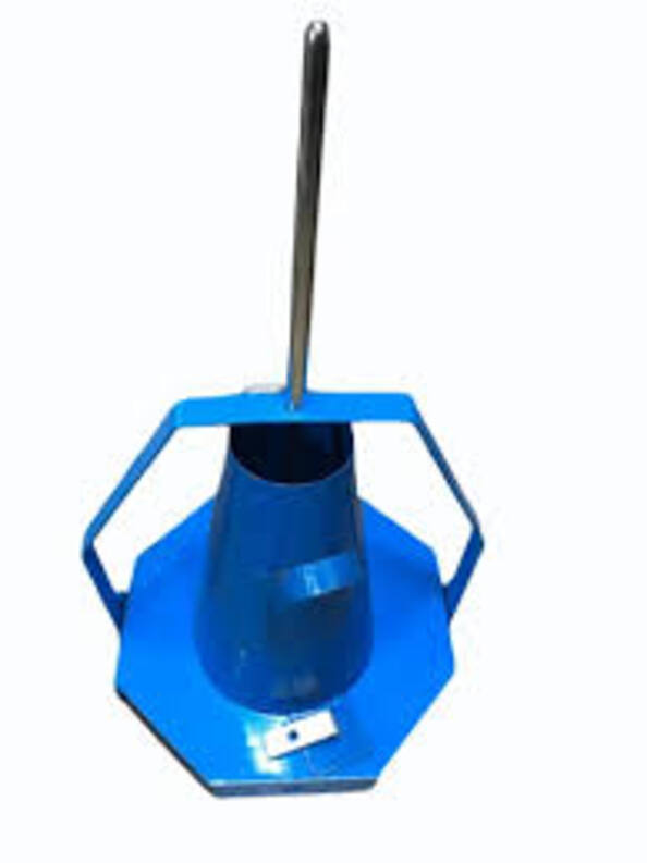 Mild Steel 300 mm Slump Test Apparatus