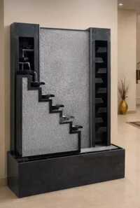 Black Stone Indoor Water Fountain