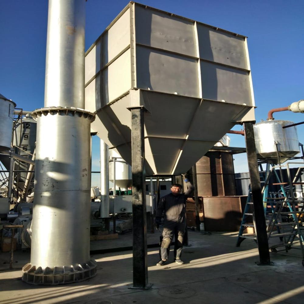 30 Ton Continuous Tyre Pyrolysis Plant