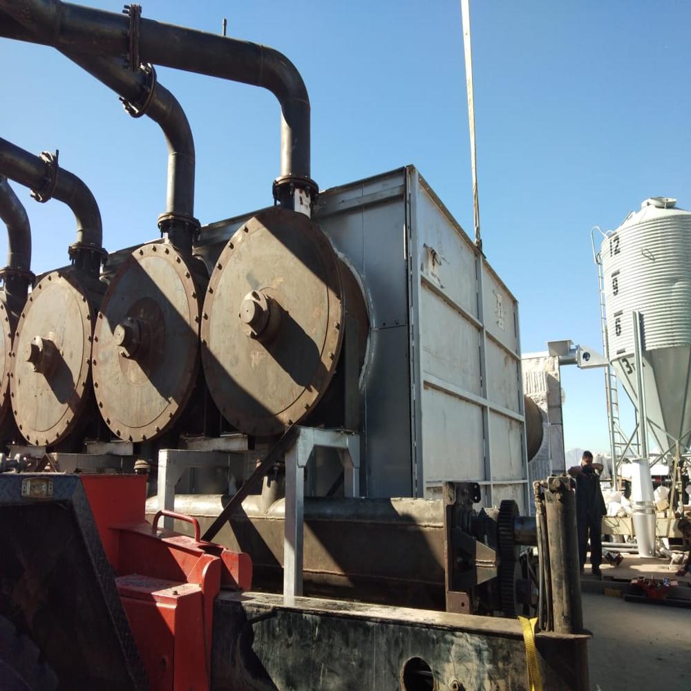 60 Ton Continous Tyre Pyrolysis Plant