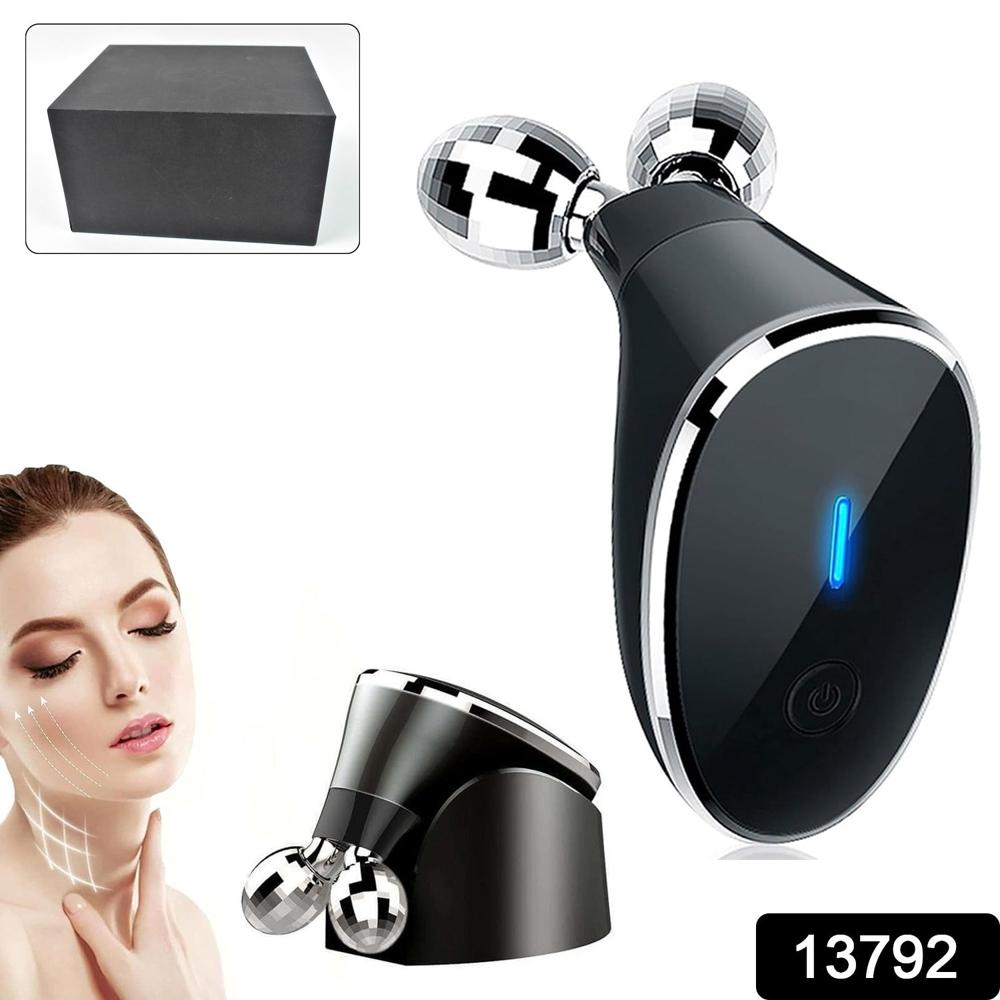 Microcurrent- Facial- Device, Micro Current Face Massager Roller (1 Pc) - Weight: 378 Grams (G)