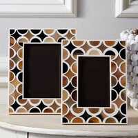 Design Photo Frame - Color: Multicolor (white