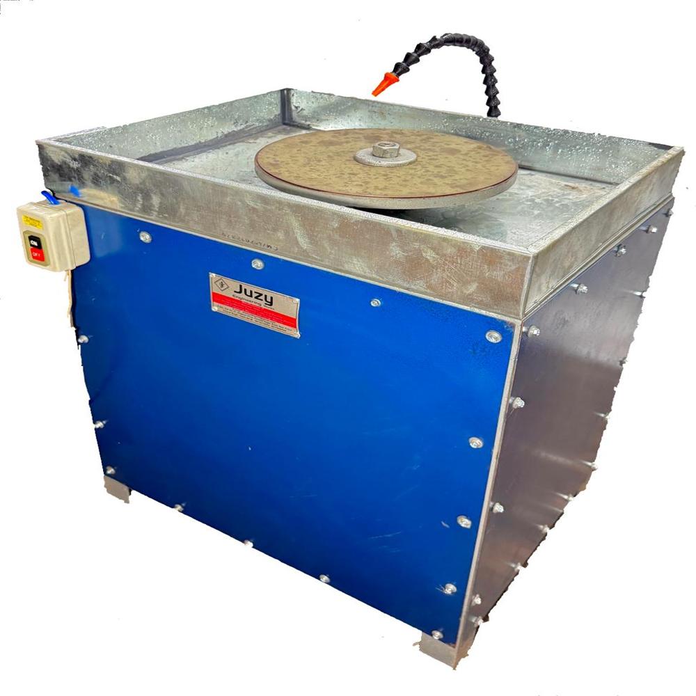 Glass Edge Polish And Baveling Machine - Color: Blue
