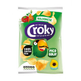 Croky Flat Potato Chips Bolognese