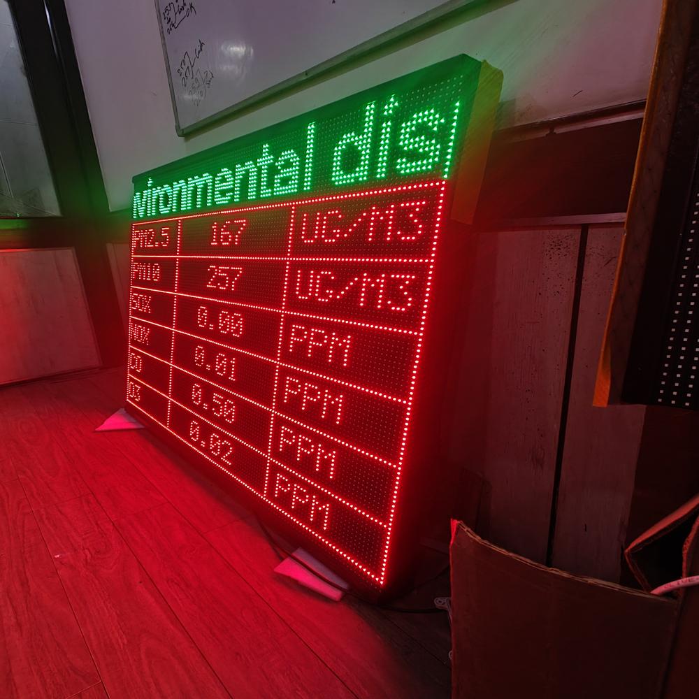 AQI High-visibility LED Display Environment Display