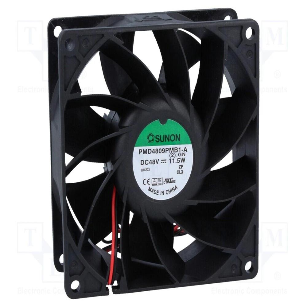 SUNON PMD4809PMB1-A 48V DC 11.5W 9238mm Ball Bearing Industrial Axial Cooling Fan