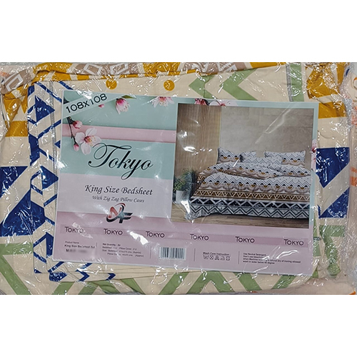 Tokyo King Size Bedsheet