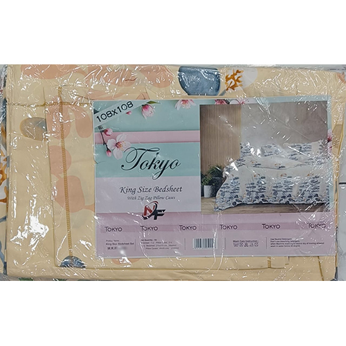 Tokyo King Size Bedsheet