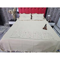Daisy Embroidery Bedsheet