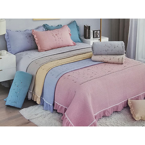 Daisy Embroidery Bedsheet