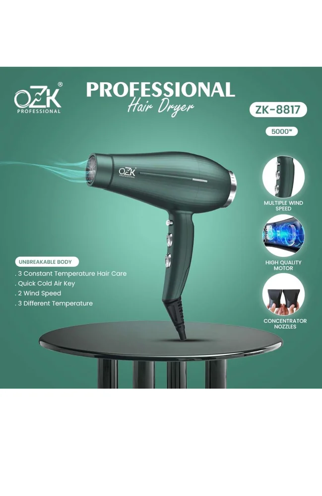 Ozk ZK-8817 Hair Dryer