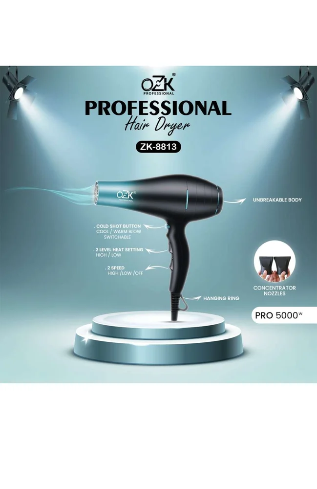 Ozk ZK-8813 Hair Dryer