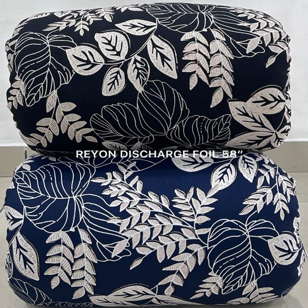 RAYON DISCHARGE FOIL PRINTS 56