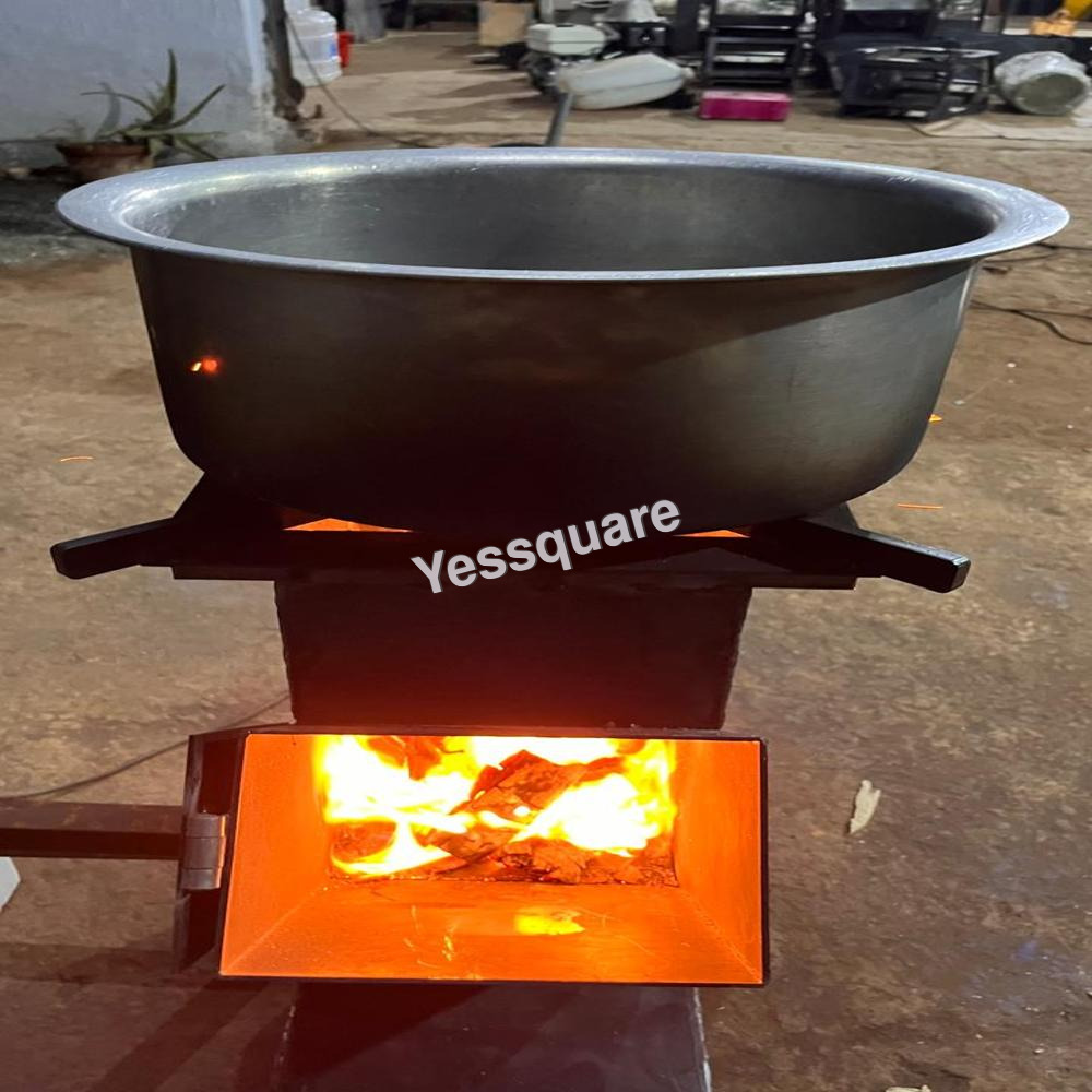 Rocket Firewood Stove For Canteens