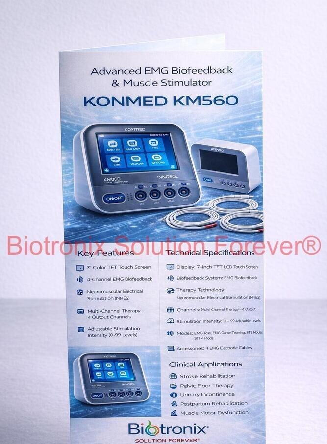 Konmed Km-560 Biofeedback Machine With Stimulator Function
