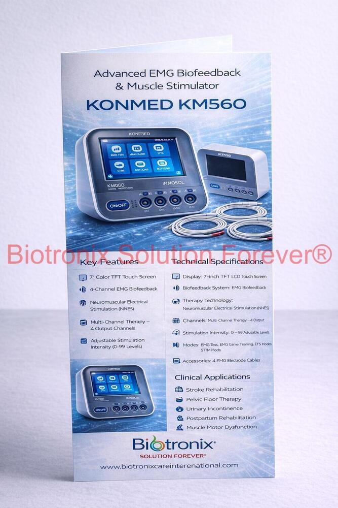 Konmed KM-560 EMG Biofeedback Machine for Clinical Rehab