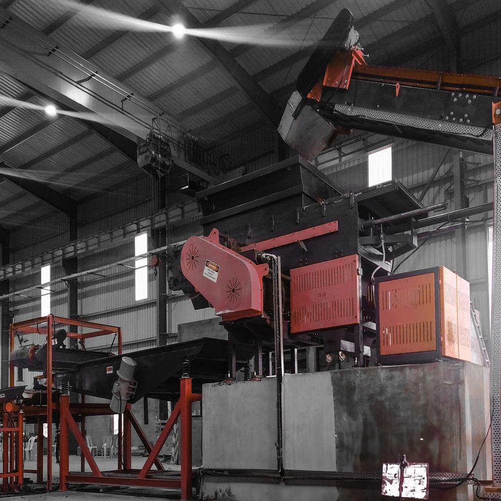 Crossover Rasper CR-16 Shredder Machine