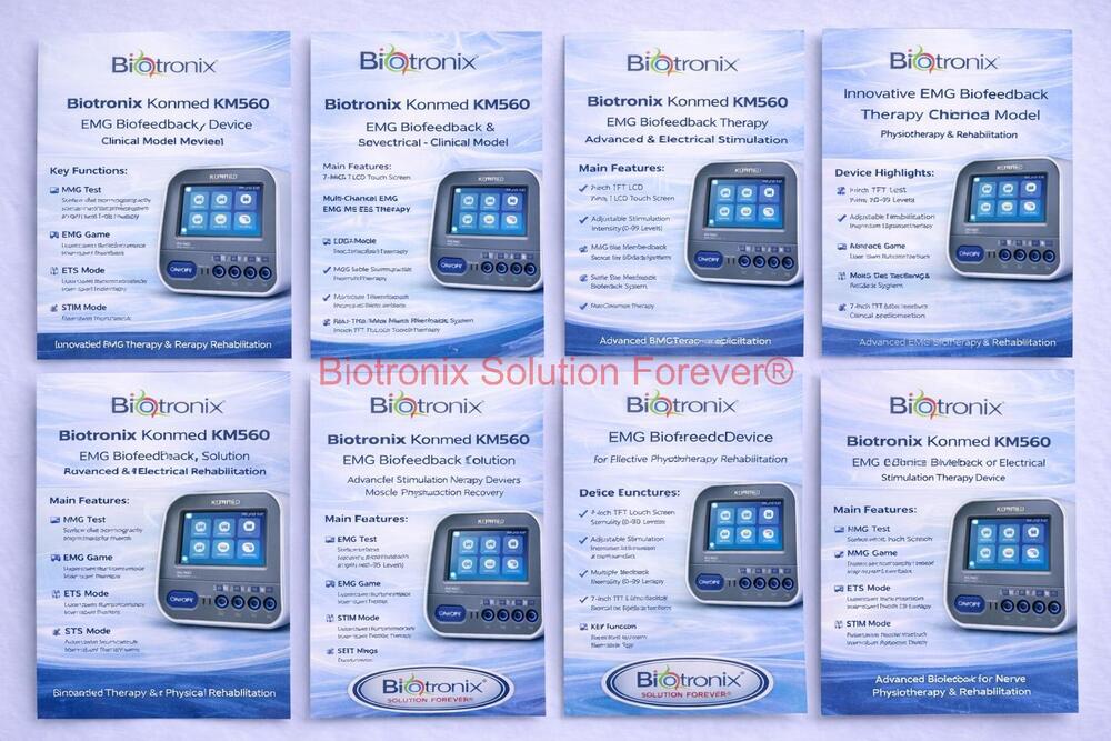 Konmed KM-560 4 Channel EMG Biofeedback System for hospital  Therapy